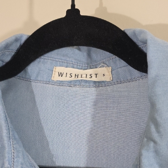 Zara Light Blue Denim Midi Dress - Picture 2 of 5